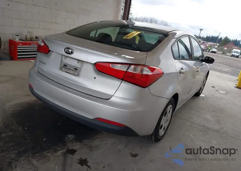 2014 Kia Forte Lx из США, поврежденный, VIN KNAFK4A60E5141155